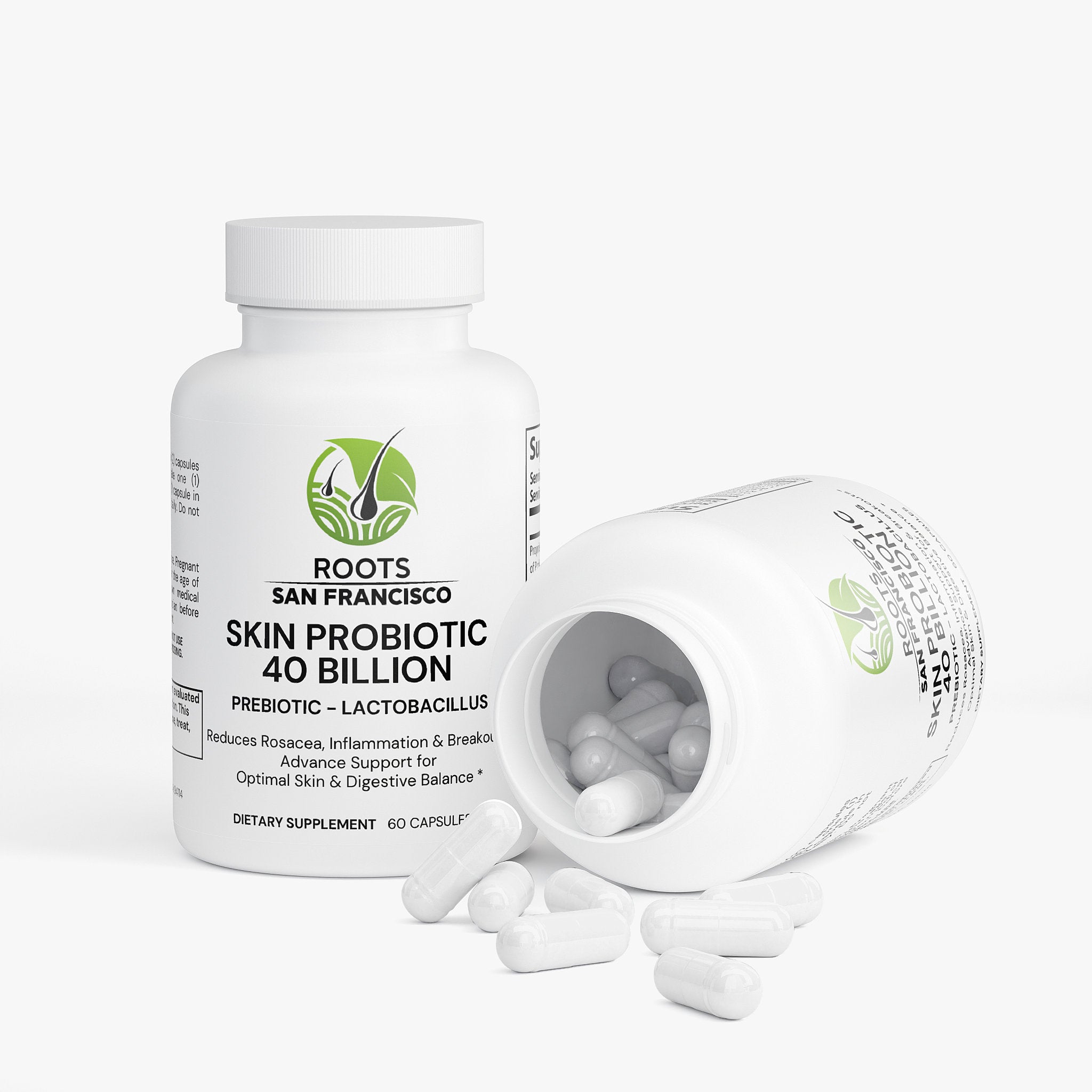 Skin Probiotic 40 Billion – Calm your Skin, Balance your Gut!