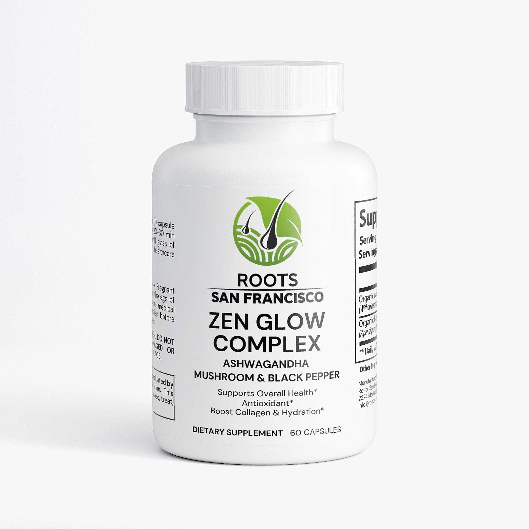 Zen Glow Complex with Ashwagandha & Black Pepper