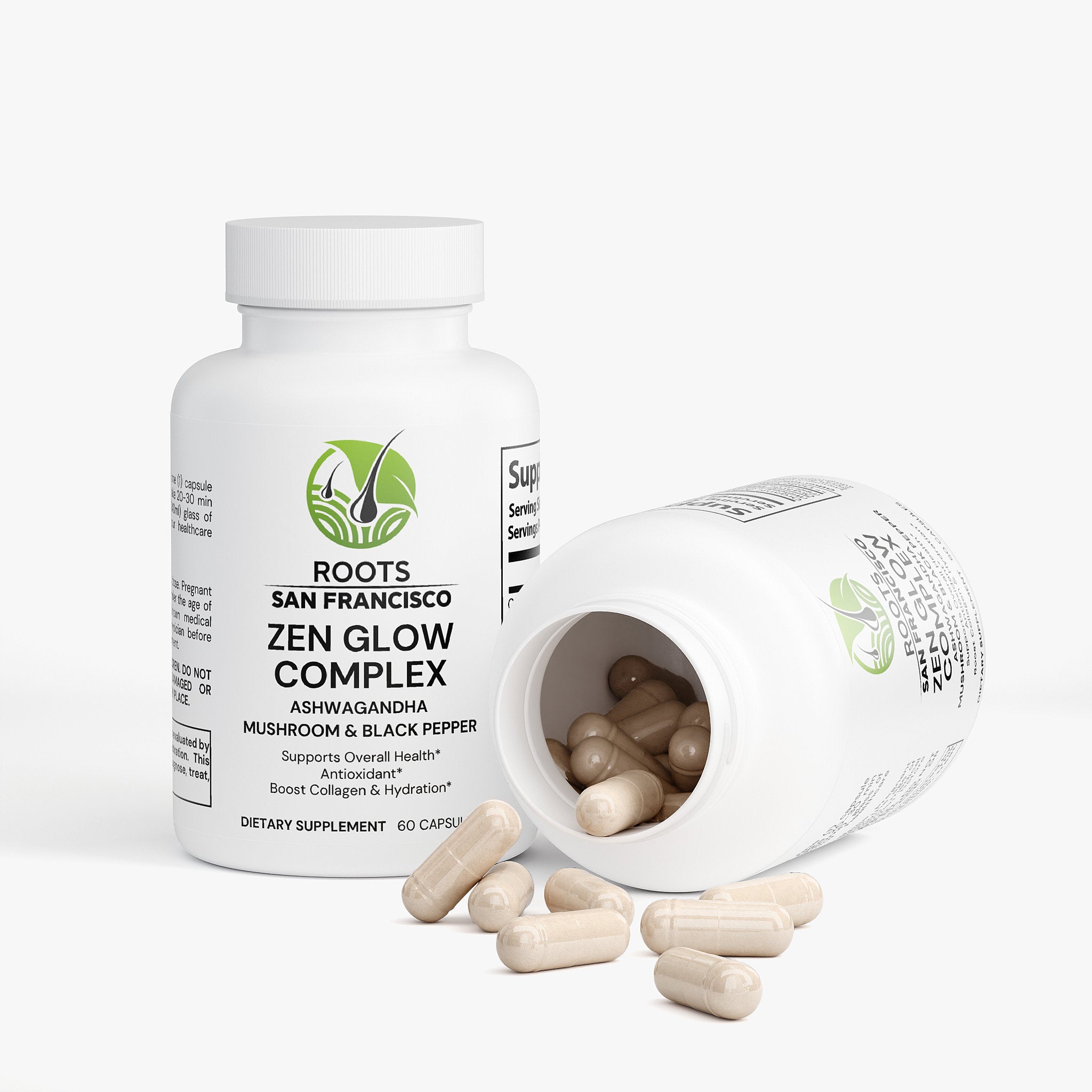 Zen Glow Complex with Ashwagandha & Black Pepper