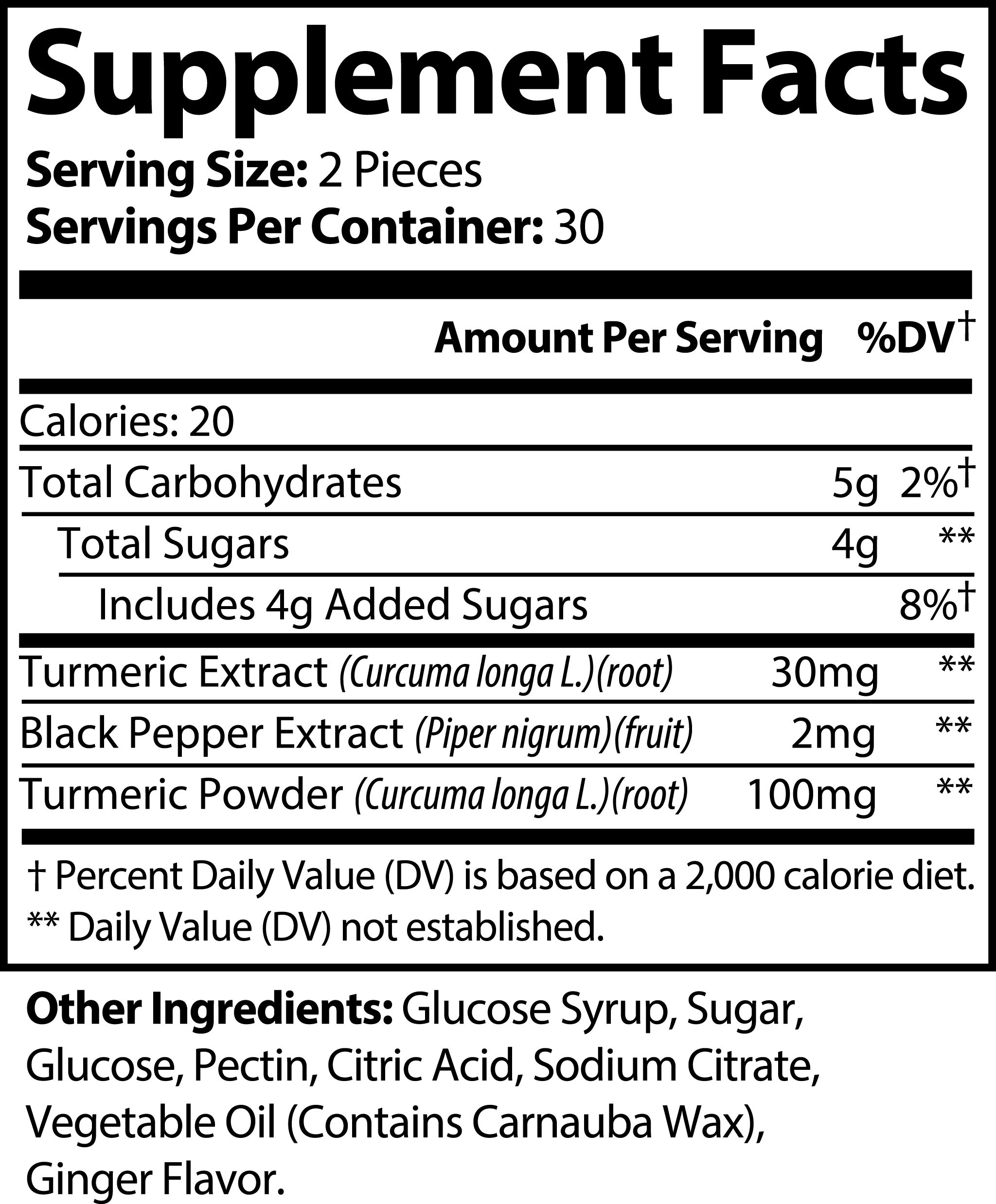 Golden Essence Turmeric & Ginger Gummies
